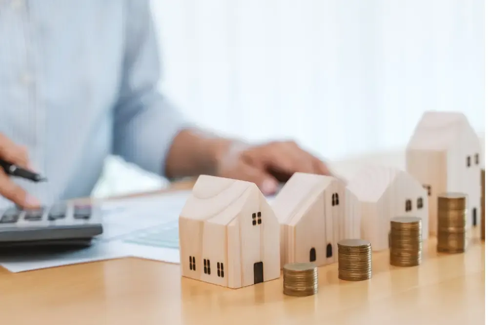 Berechnung von Immobilienwerten mit Holzhäusern
